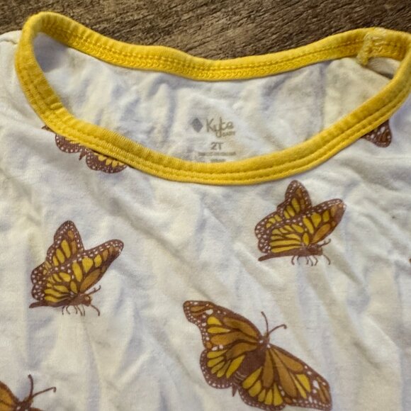 Kyte Baby Monarch Long and Short Sleeve Pajamas - 2T - Picture 4 of 4